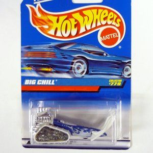 Hot Wheels Big Chill #779 White Die-Cast Vehicle 1998